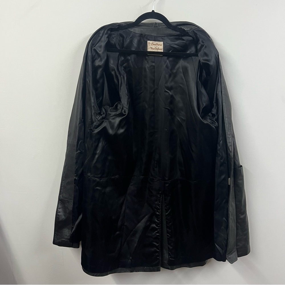 Vintage Black Leather Jacket - Picture 11 of 15